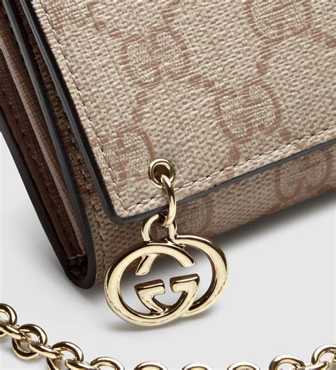 Gucci Chain Wallets .